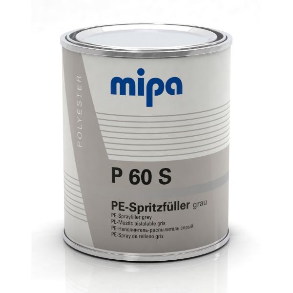 Mipa P 60 S Fondo poliestere a spruzzo ad alto spessore Grigio 1L 287810000