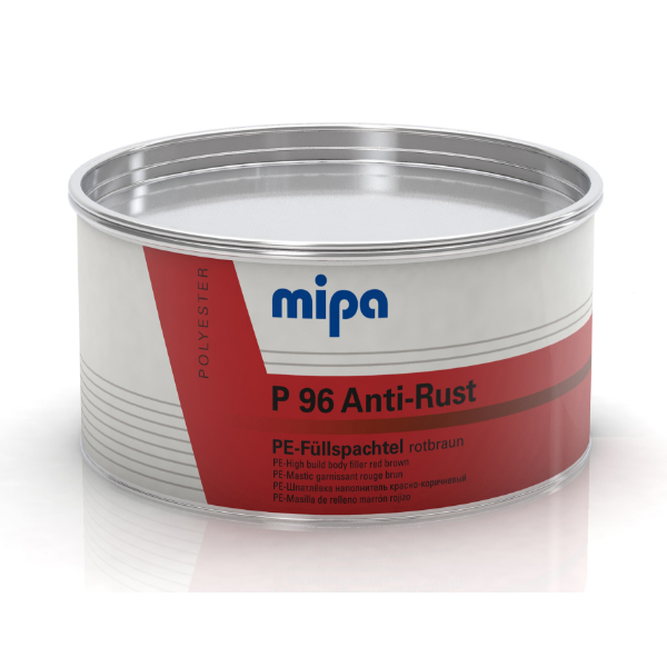 Mipa P 96 Anti-Rust Stucco poliestere riempitivo Marrone Rossiccio 2Kg