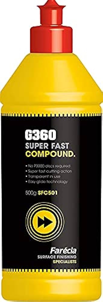 Farecla G360 Super Fast Compound Pasta Abrasiva Ultrarapida Lucidatura Auto 1Kg