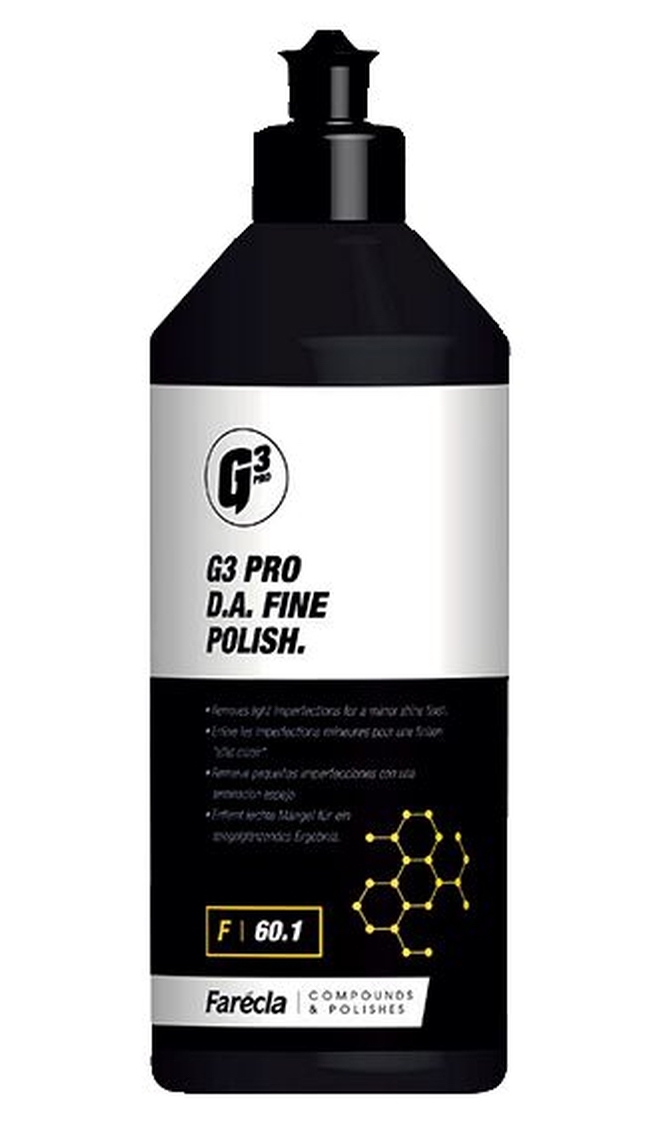 Farecla G3 PRO DUAL ACTION FINE POLISH Liquido Abrasivo Rimuovi Graffi 500ml