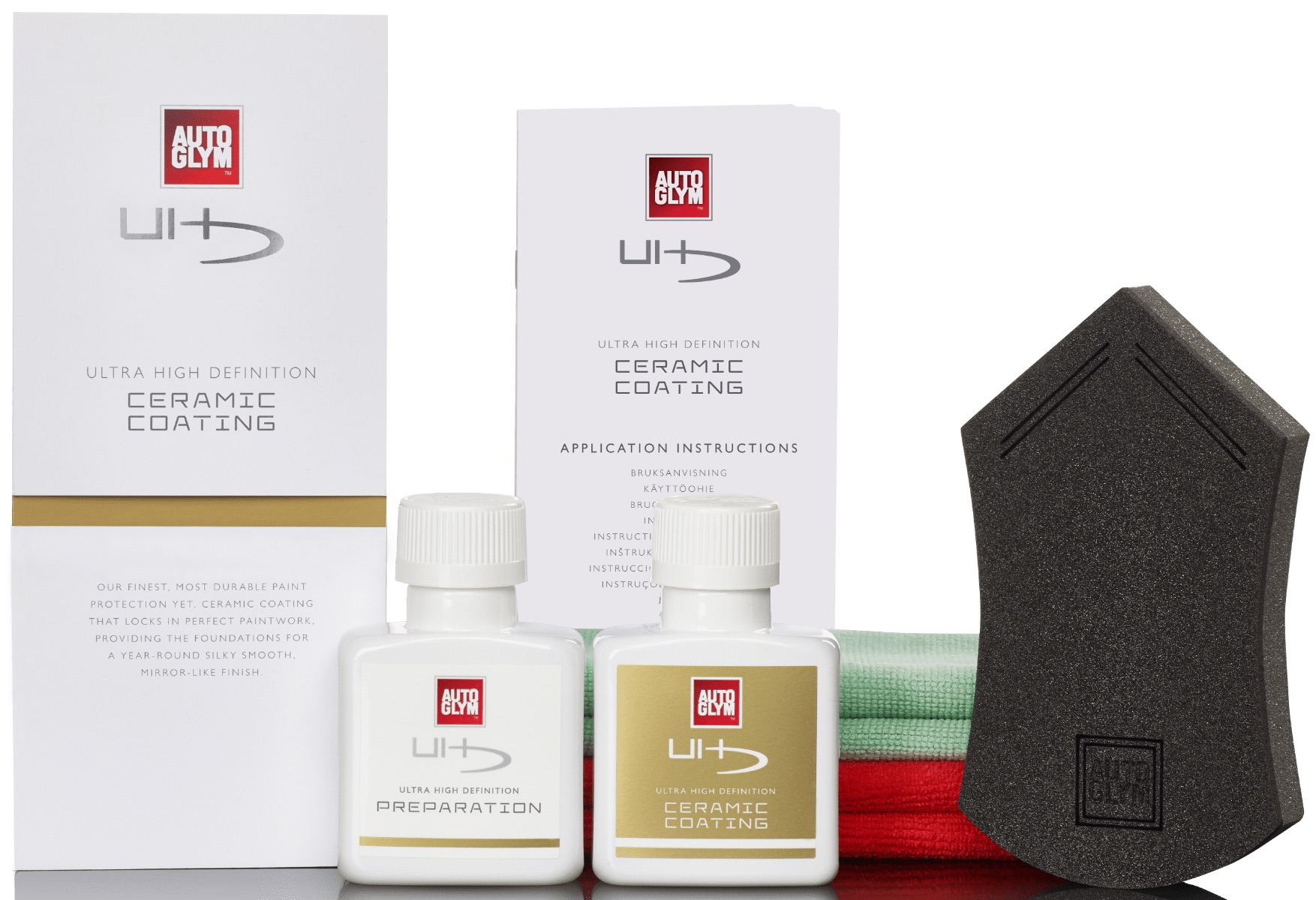 AUTOGLYM Rivestimento Ceramico UHD Kit Protezione Ceramica Completa Durevole  