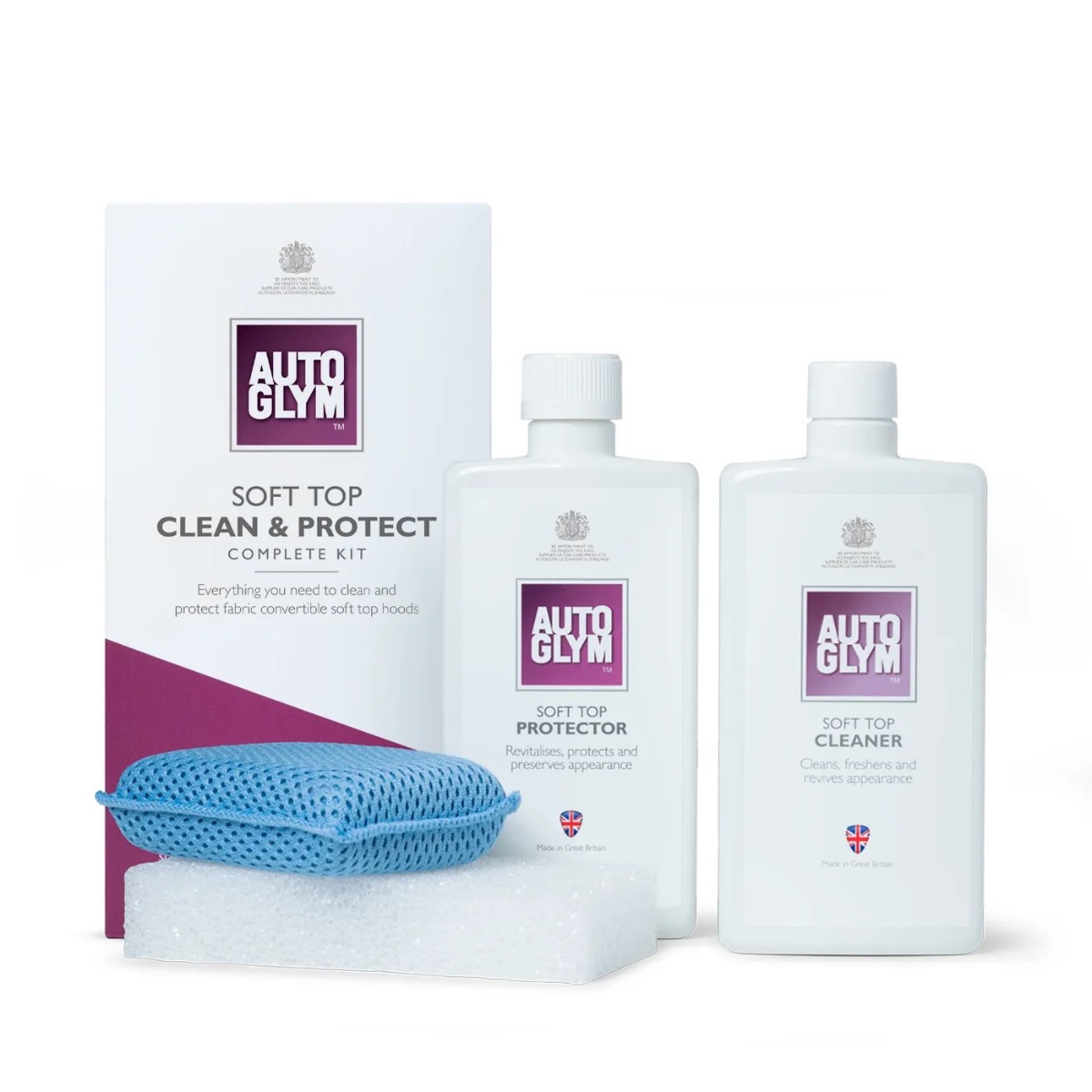 AUTOGLYM Soft Top Clean and Protect Kit Completo Pulizia & Protezione