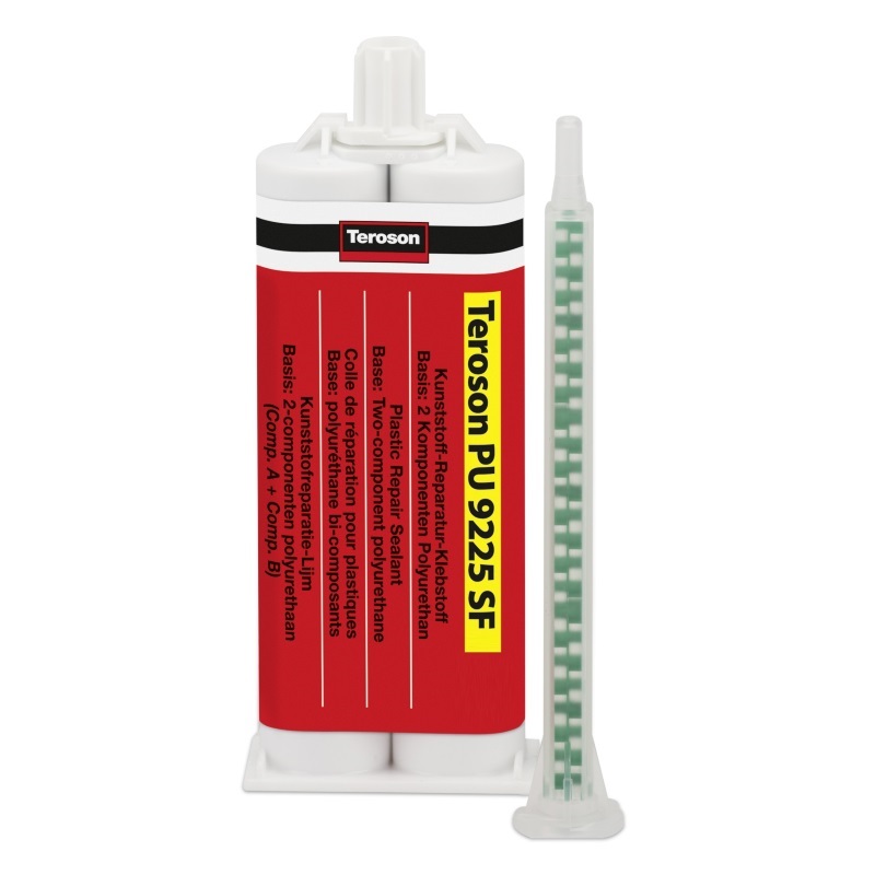 TEROSON PU 9225 Super Fast Adesivo per riparazioni plastiche Cartuccia 50ml