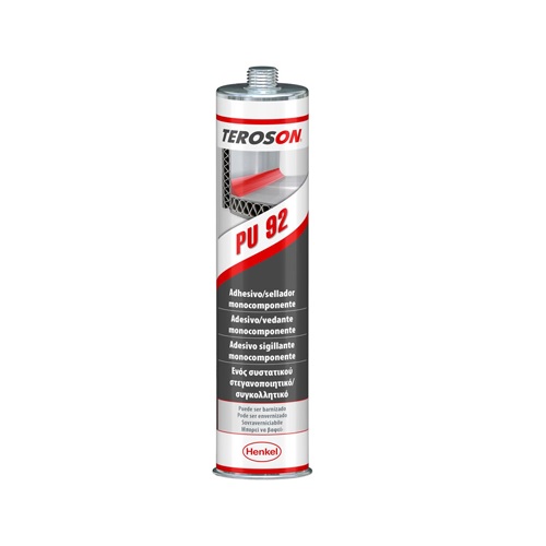 TEROSON PU 92 Sigillante per lamiera poliuretano nero Cartuccia 310ml