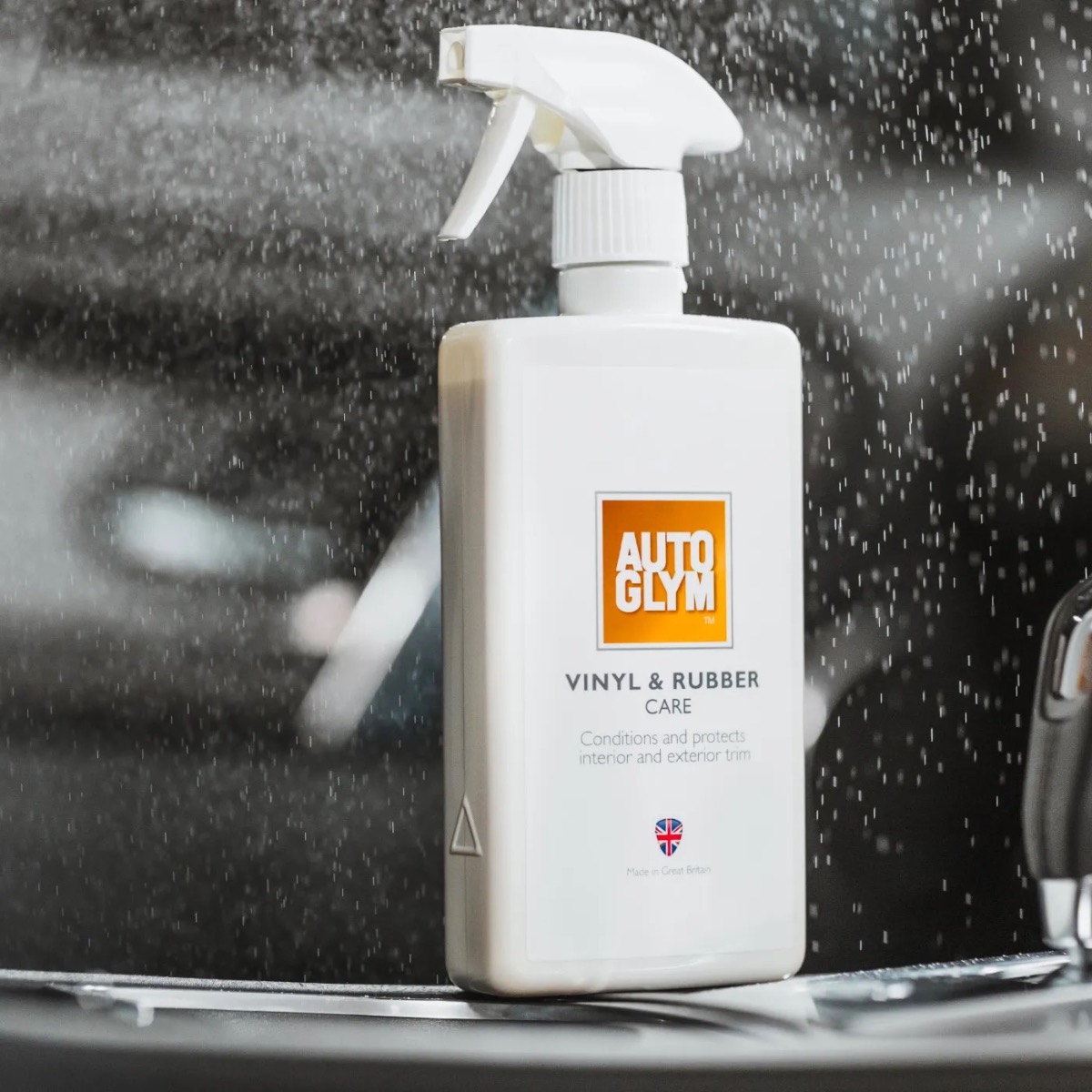 AUTOGLYM Trattamento Spray Gomma e Vinile Ravviva Superfici Interne e Finiture Esterne 500ml