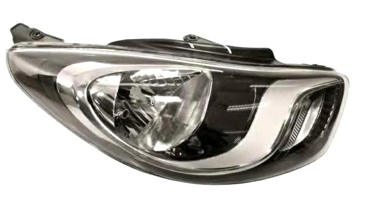 DEPO FARO SX H4 C/MOTOR ELETT HYUNDAI I10 01/11> PARAB NERA 221-1159LMLEMN2