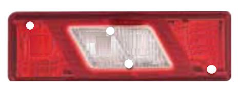 LENTE P/DX FORD TRANSIT 01/13> VERSIONE TIPPER (PICK UP) 08540B5876