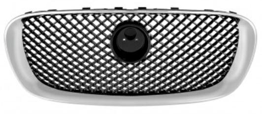 GRIGLIA NERA LUCIDA C/CORNICE CROM JAGUAR XF 01/09> 1374808308