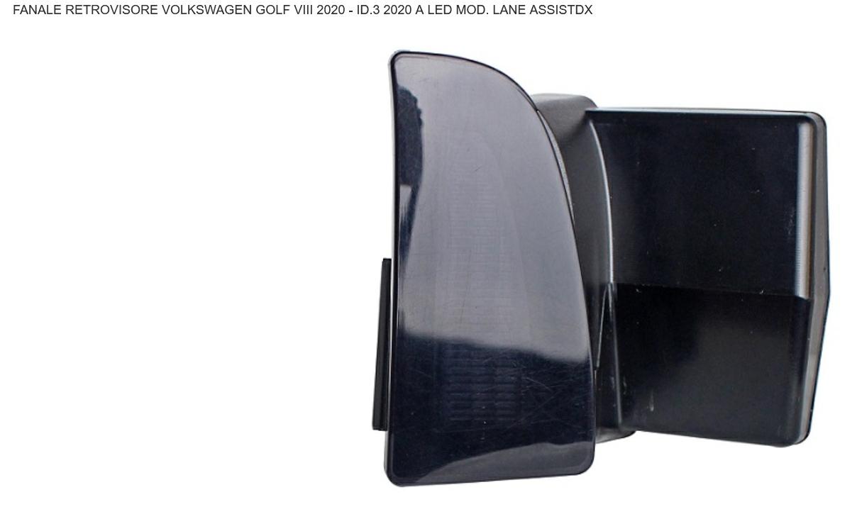 FANALE RETROVISORE DX ALED VOLK GOLF 8 03/20> ID3 03/20> 0859136892
