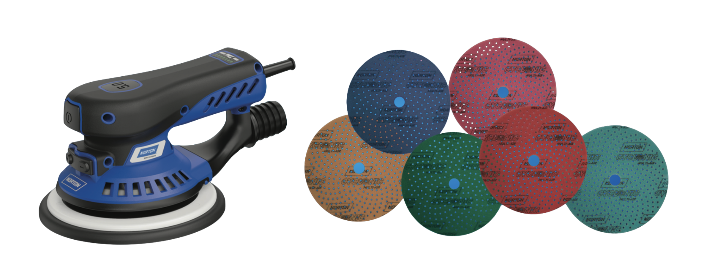 Kit Norton DAS-e 5.0 + 600 Dischi Cyclonic Multicolore